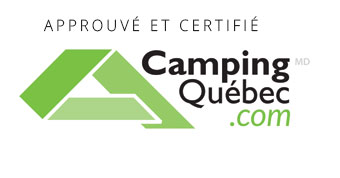 Approuvé et certifié par Camping Québec